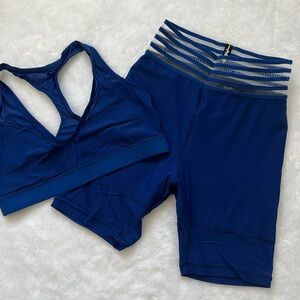 Blue workout set